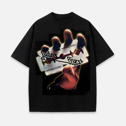 JUDAS PRIEST BRITISH STEEL TEE