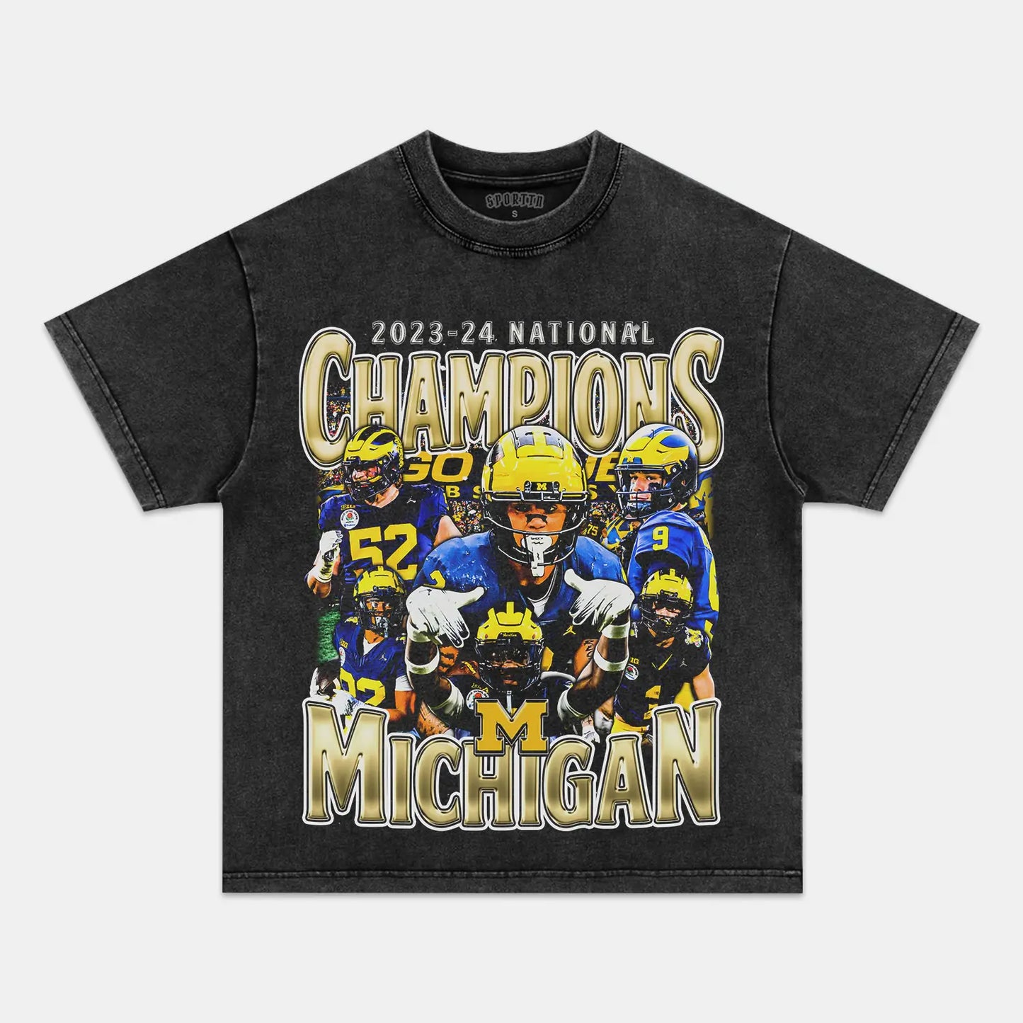 2023-24 NATIONAL CHAMPS - MICHIGAN V2 TEE