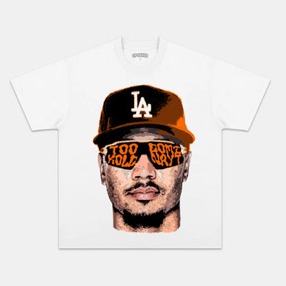 LUCK BIG FACE TEE