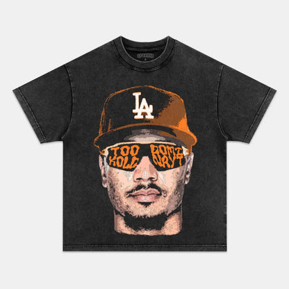 LUCK BIG FACE TEE