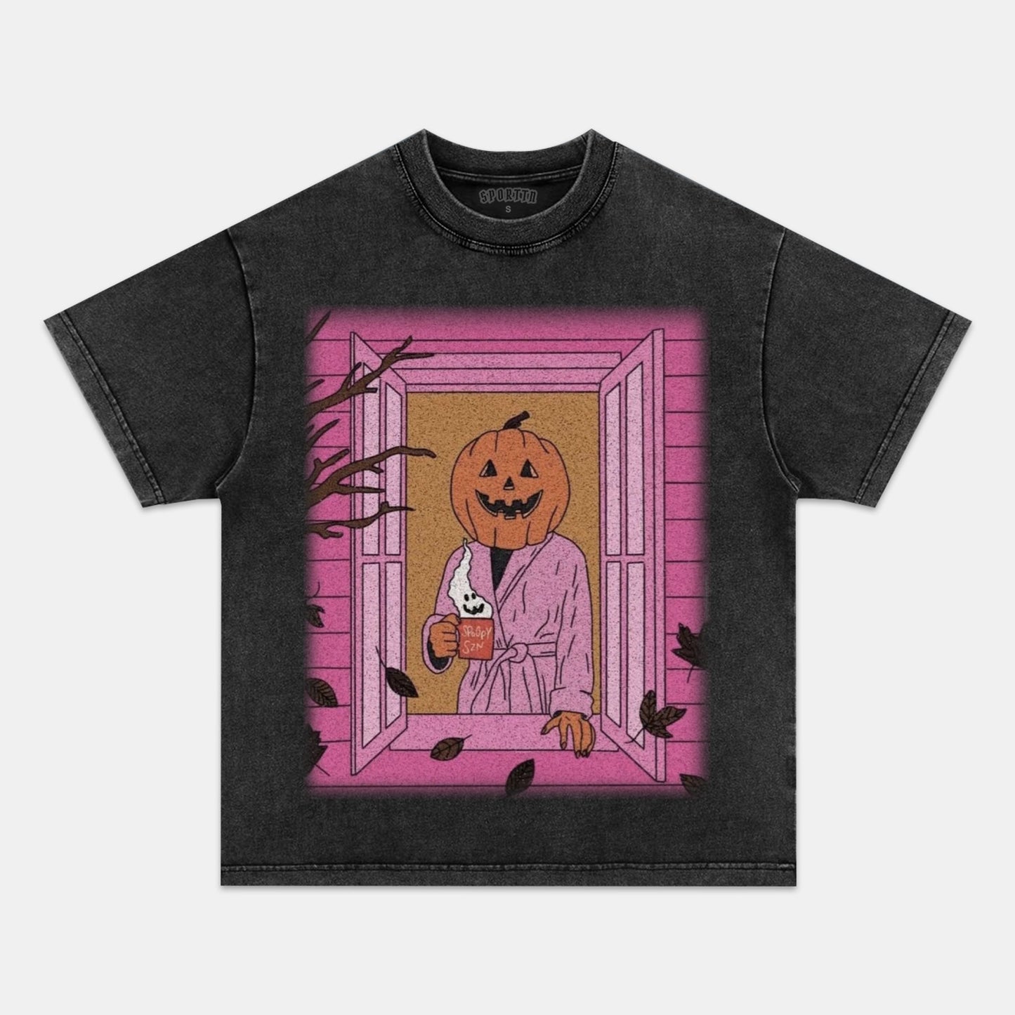 PUMPKIN COFFEE TIME T-SHIRT