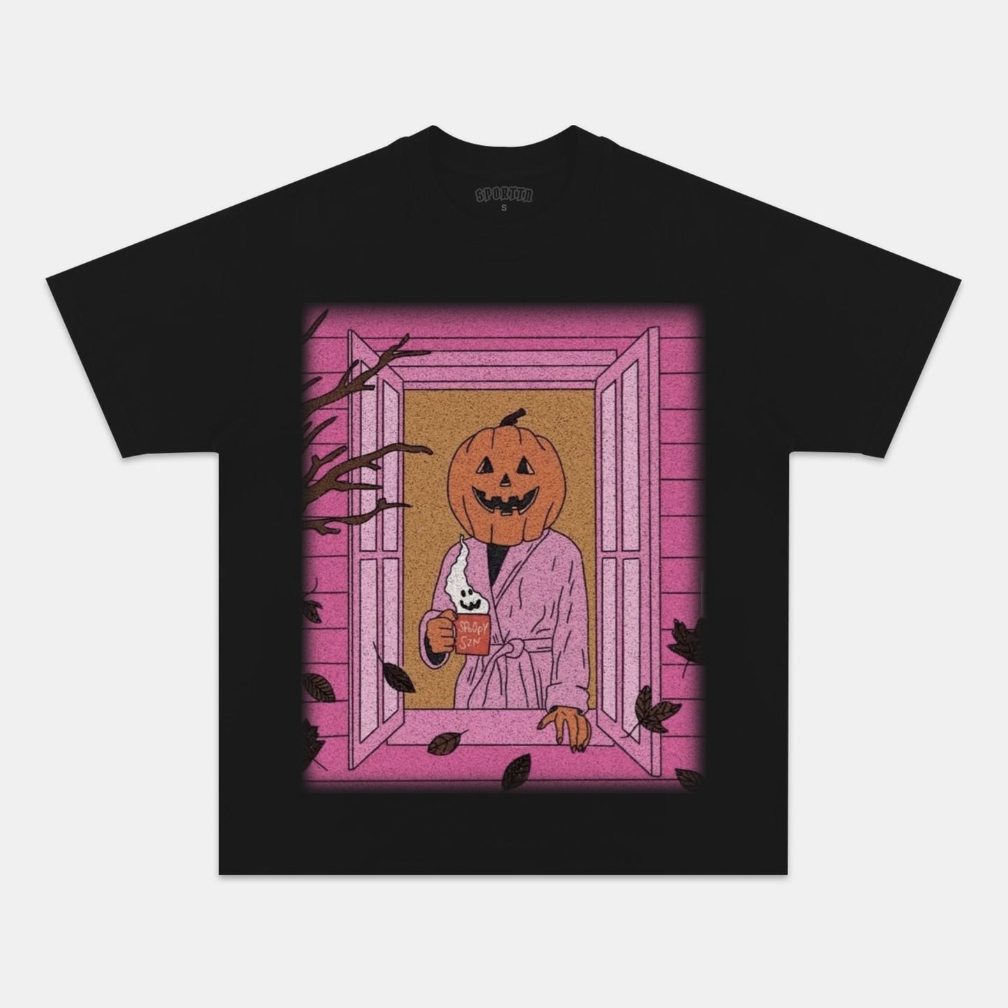 PUMPKIN COFFEE TIME T-SHIRT