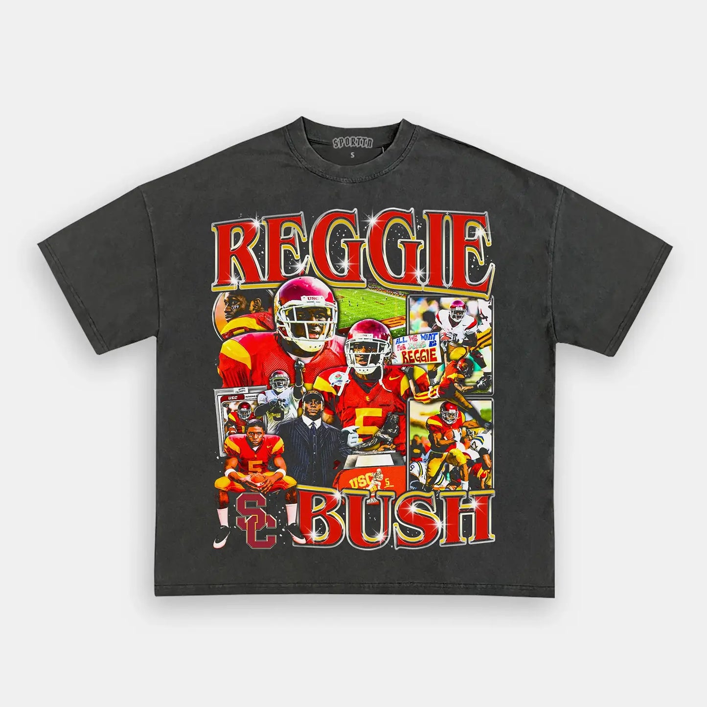 REGGIE BUSH USC TEE