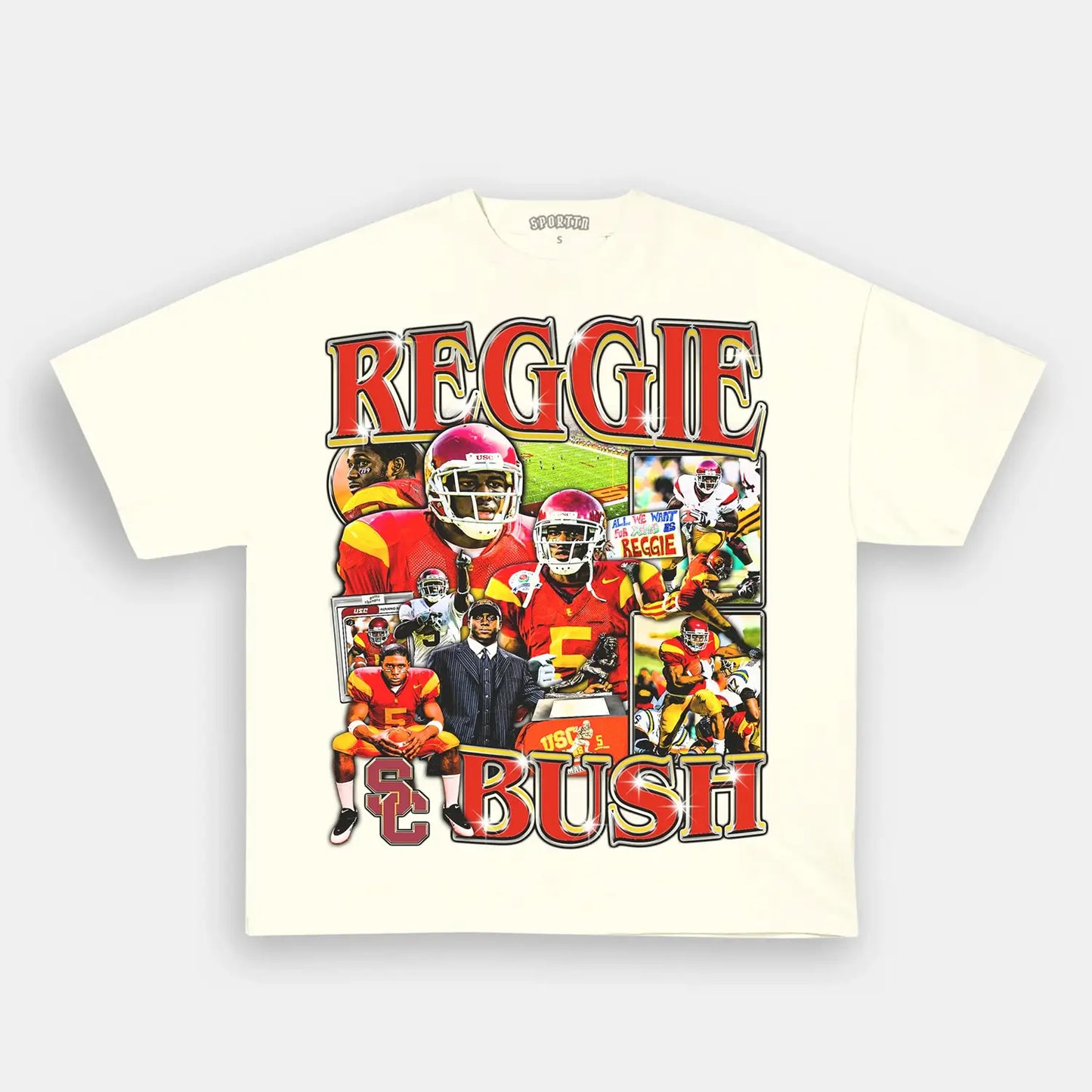 REGGIE BUSH USC TEE