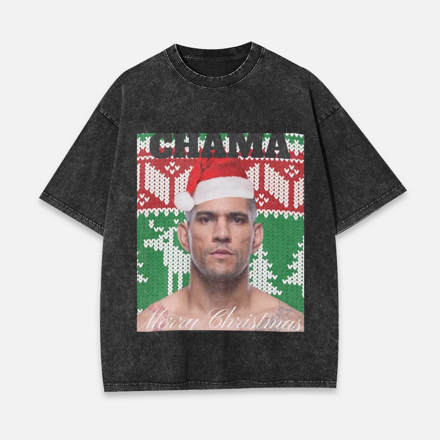 Alex Pereira Christmas tee