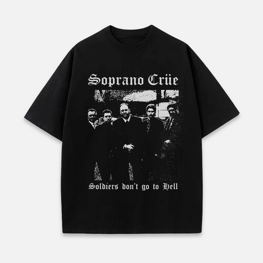 Retro Style Sopranos Graphic TEE