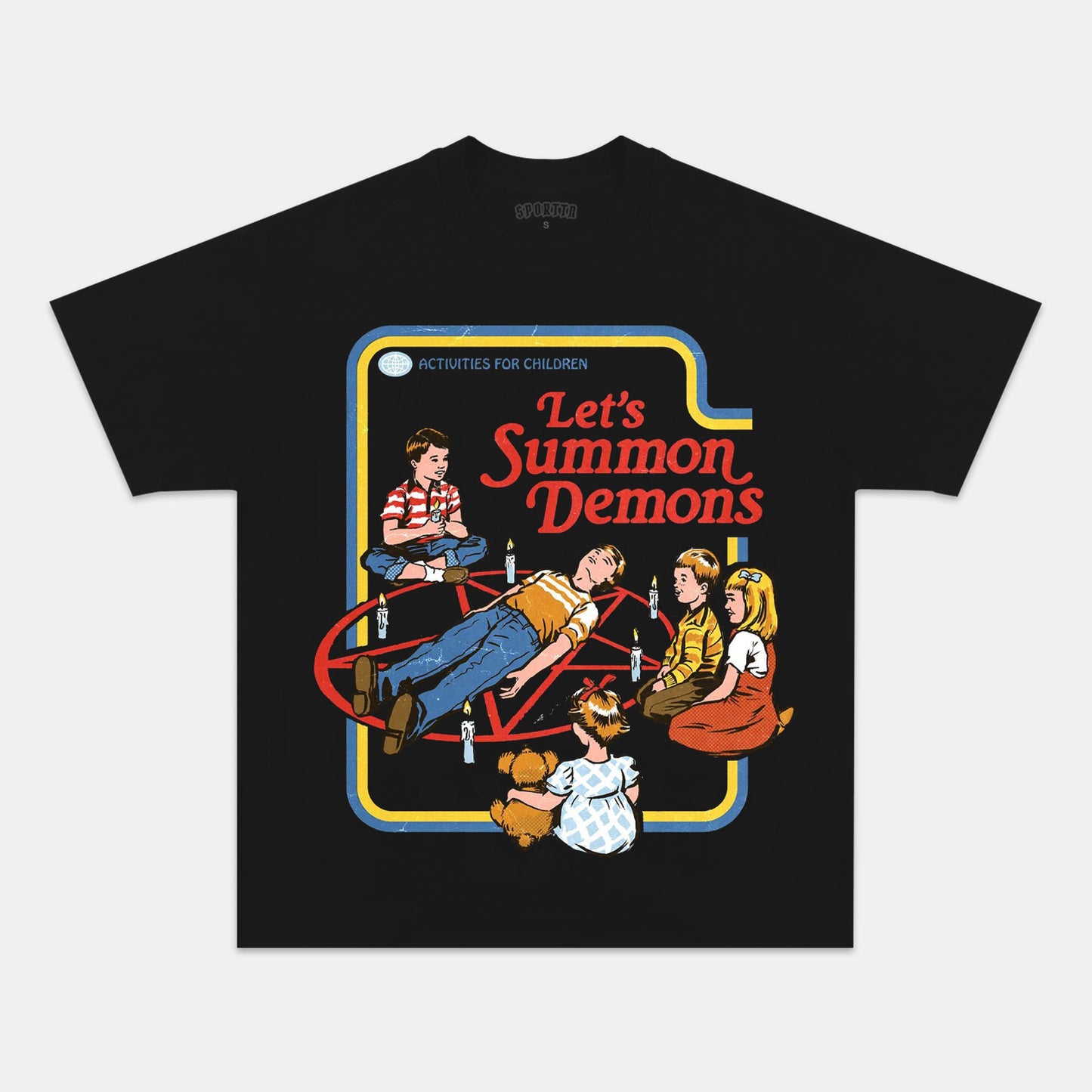 STEVEN RHODES - LET'S SUMMON DEMONS - T-SHIRT