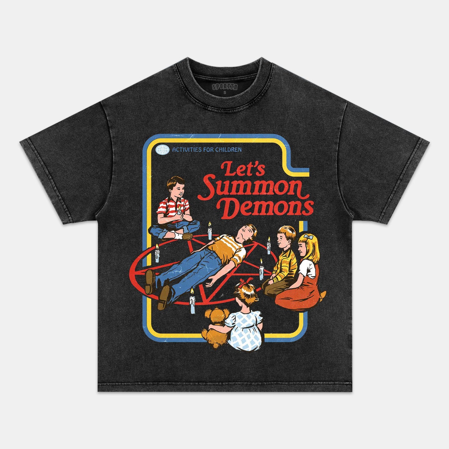 STEVEN RHODES - LET'S SUMMON DEMONS - T-SHIRT