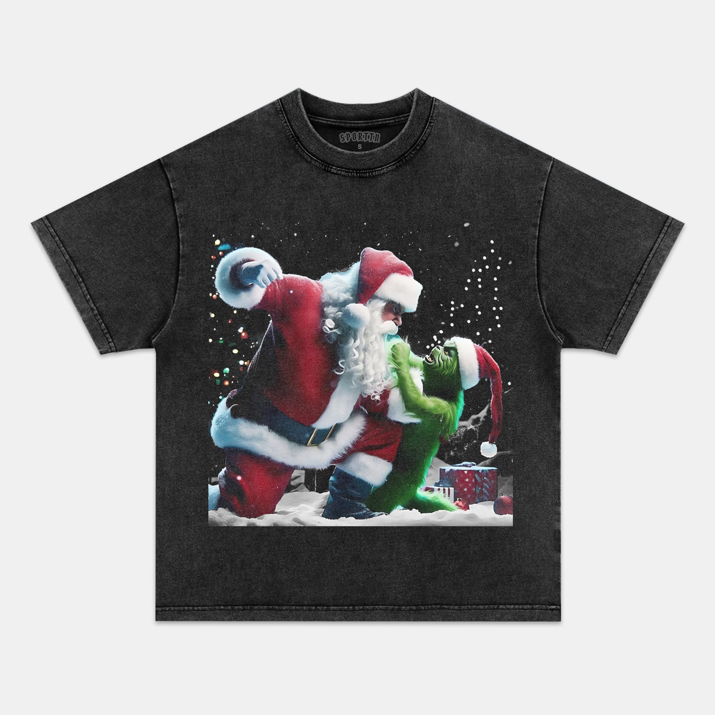 SANTA CLAUS & GRINCH TEE