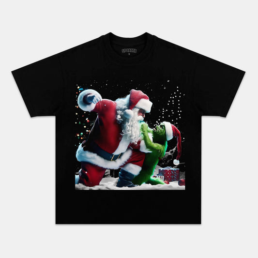 SANTA CLAUS & GRINCH TEE