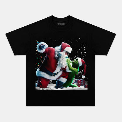 SANTA CLAUS & GRINCH TEE