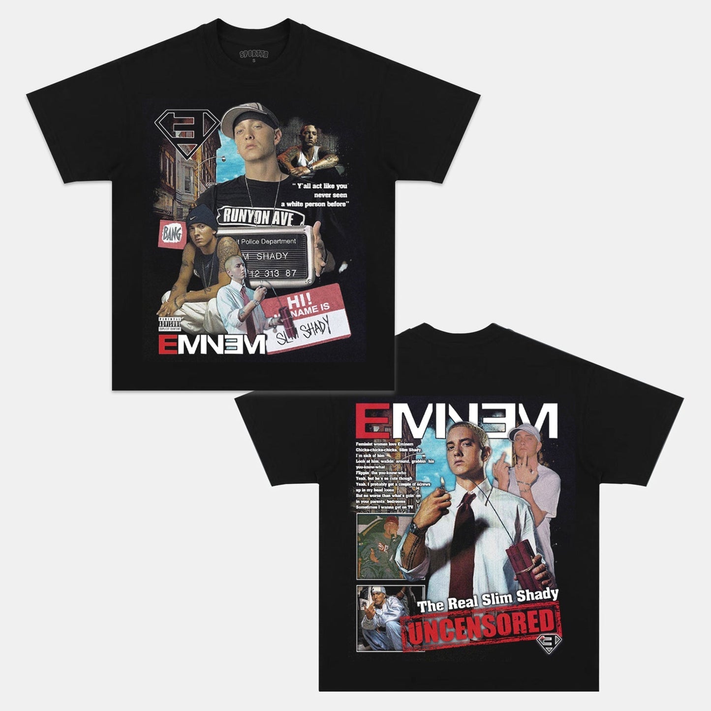 SLIM SHADY EMINEM TEE