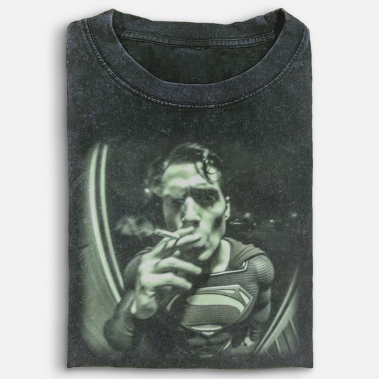 Superman smokes TEE