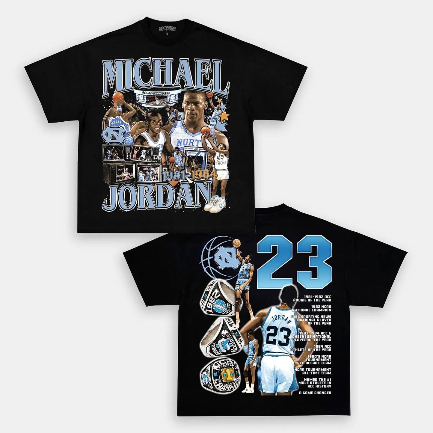 UNC JORDAN TEE