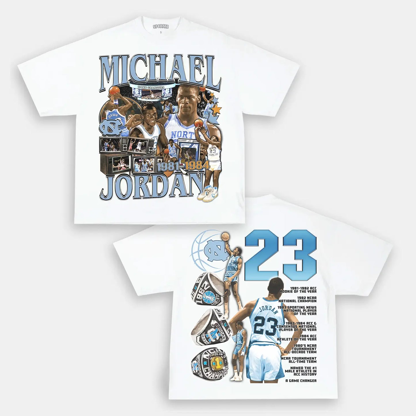 UNC JORDAN TEE