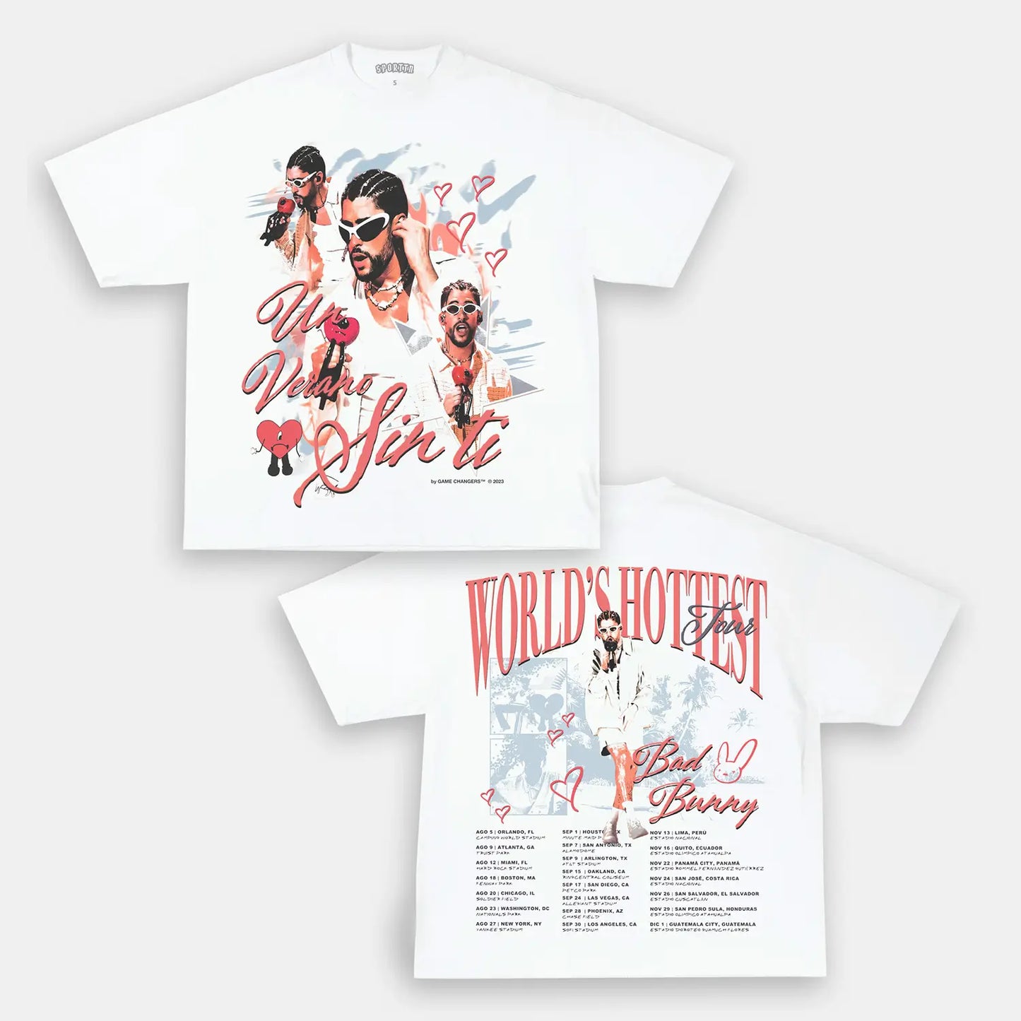 WORLDS HOTTEST TOUR TEE