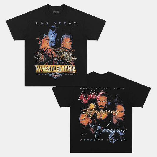 WRESTLE MANIA TEE