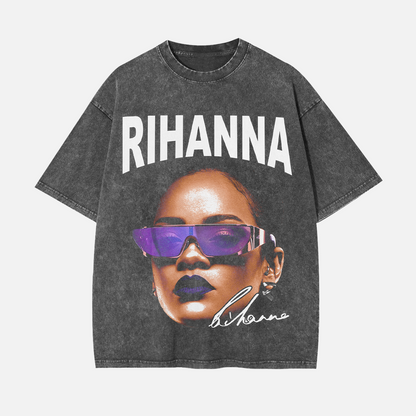 RIHANNA BIG FACE TEE