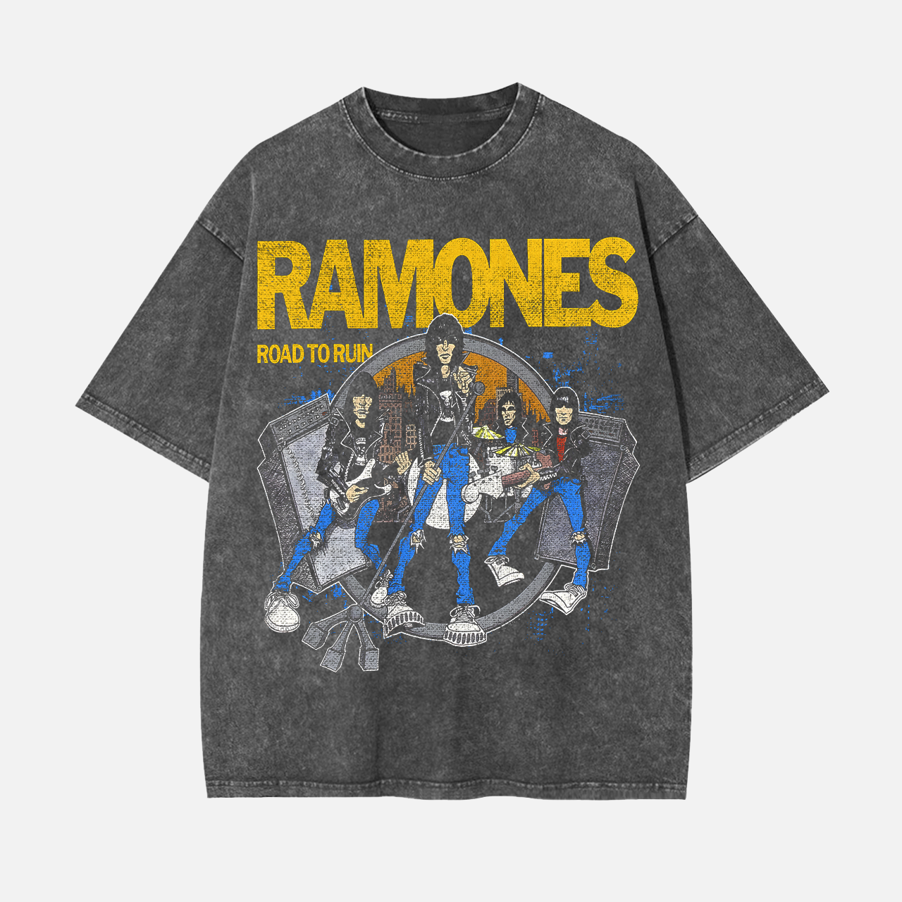 RAMONES ROAD TO RUIN TEE