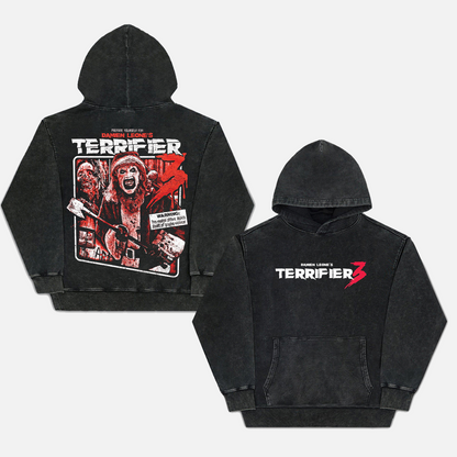 TERRIFIER 3 UNRATED TERROR T-SHIRT