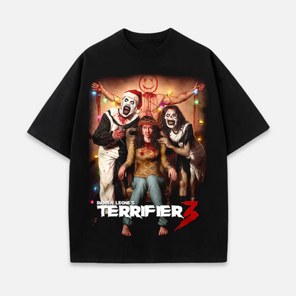 TERRIFIER 3 PICTURE PERFECT T-SHIRT