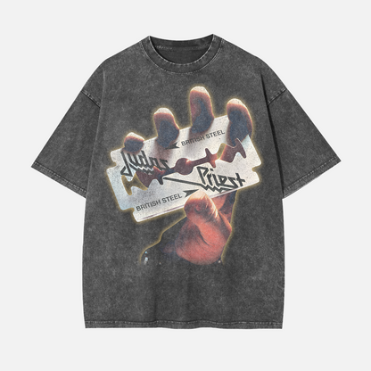 JUDAS PRIEST BRITISH STEEL TEE